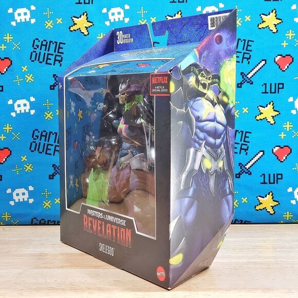 Mattel Masters of the Universe Masterverse Revelation Skelegod Skeletor He-Man - Picture 6 of 8